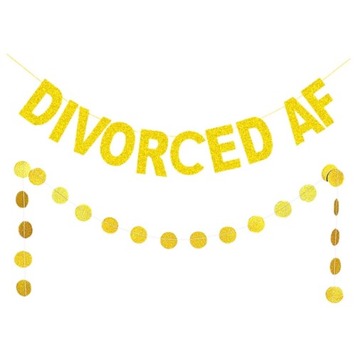 Divorce party decorations - divorce,