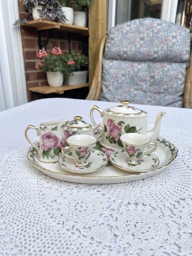 Vintage miniature porcelain - vintage,