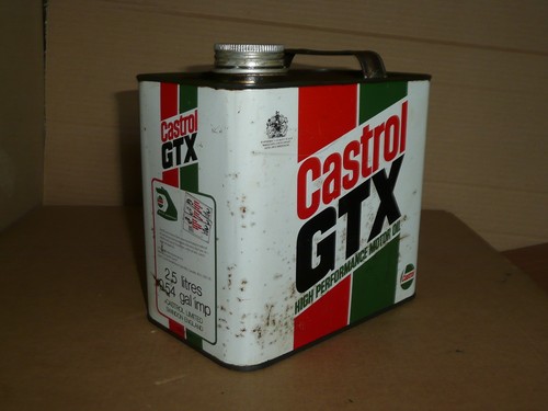 Vintage castrol gtx - vintage., oil