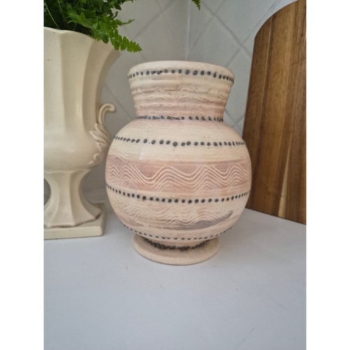 Vintage boho ceramic vase - boho,