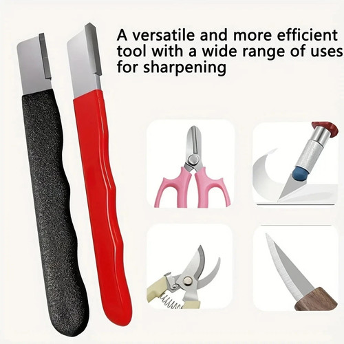 2pcs garden tool - 2pcs, sharpener