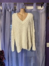 H&M.  CREAM FLUFFY SUPERSOFT