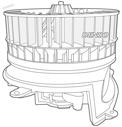 Blower fan for left hand - blower,