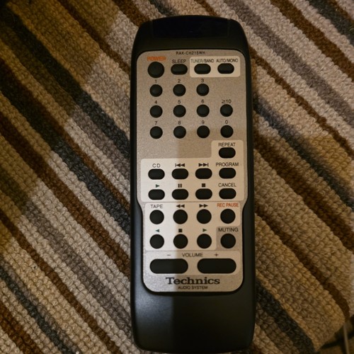 Technics rak ch215wh remote - rak-ch215wh,