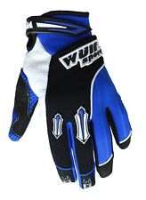 Kids Childrens Quad Wulf Wulfsport MX Motorcross Stratos Childs Glove Blue T