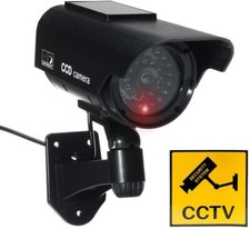 Solar Powered Dummy Camera LED