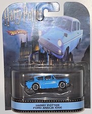 Blue Ford Anglia Custom Hot