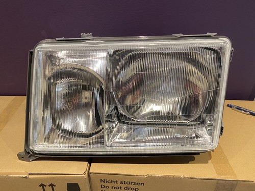 Mercedes w124 500e - mercedes, headlight