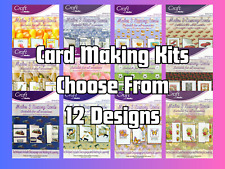 12 Designs! Card Making Kits -