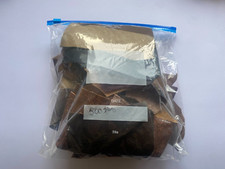 Italian REAL Leather COWHIDE OFFCUTS assorted browns 500g 1.1 MM THICK