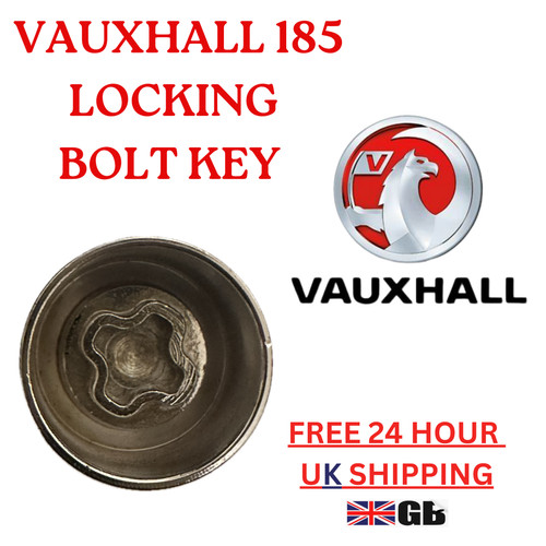 Vauxhall 185 locking wheel nut - vauxhall,