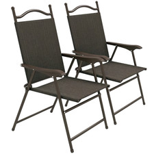 Outsunny Folding Chairs Set