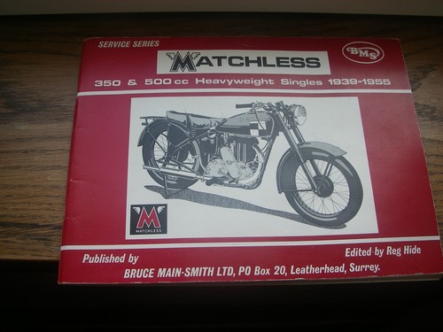 Matchless 350 and 500 - , h/w
