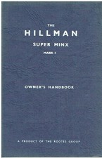 HILLMAN SUPER MINX MKI SALOON