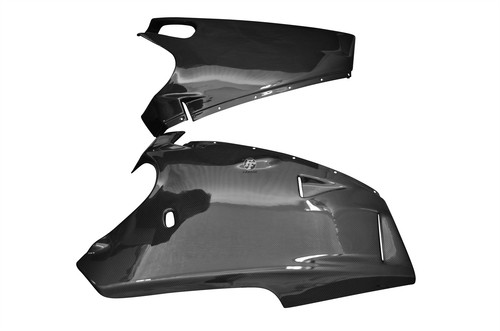 Carbon front spoiler for