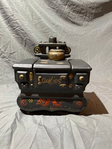 Mccoy usa vintage black stove - mccoy,