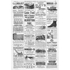 Victorian adverts steel - victorian,