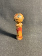 Kokeshi Doll.Antique,1934.Good Condition.Height 3 Inches. Dated on the base. 