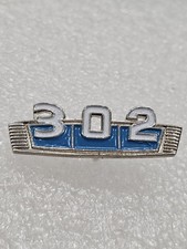 Vintage Ford 302 Silver Tone