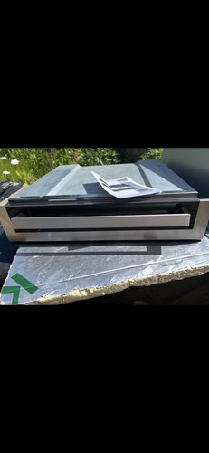 Stainless steel warming drawer - steel,