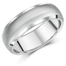 7mm Titanium Ring Men's