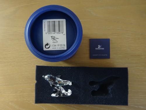 Swarovski crystal dolphin - swarovski,