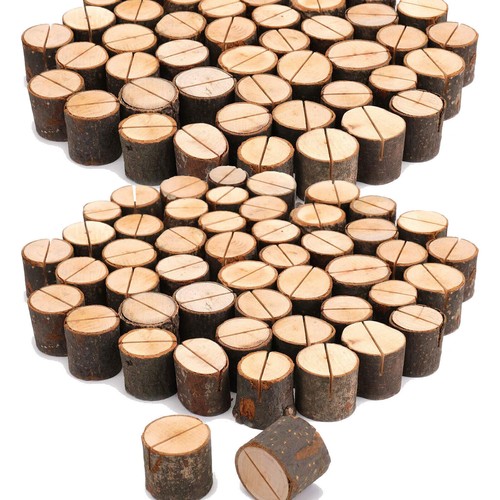 80pcs wooden card holder - wooden,