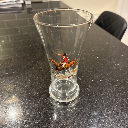 Vintage mcm pilsner beer - beer, glass
