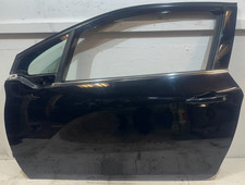 PEUGEOT 208 gti 3 DOOR HATCHBACK PASSENGER LEFT SIDE FRONT DOOR BLACK KTV