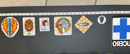 Vintage skateboard sticker lot - sticker,