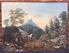 ANTIQUE OIL PAINTING OF