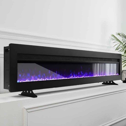 60inch led fireplace - led,