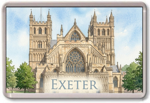 Fridge magnet exeter - magnet,