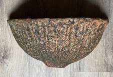 Vintage terracotta wall pocket