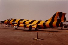 Aircraft slide - Canadair CF-104 Starfighter RCAF Tiger Squadron - 35mm Slide