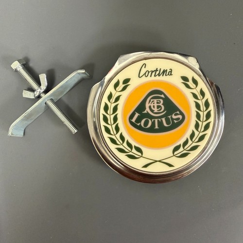 Lotus cortina car grille badge - lotus,