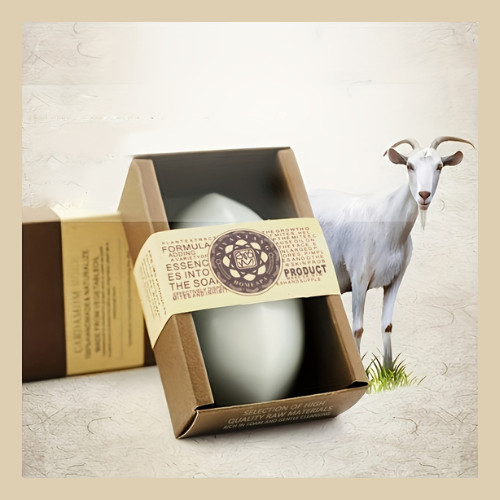 Soap natural goat - natural, milk