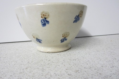 Antique spongeware pottery - antique,