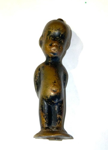 Antique bronze blackamoor - blackamoor, boy