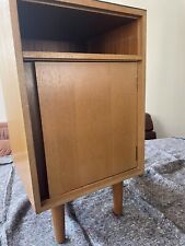 vintage stag bedside cabinet oak john & Sylvia Ried -950s 60s