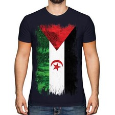 WESTERN SAHARA GRUNGE FLAG