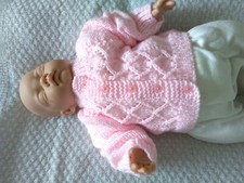 New.Hand Knitted Baby Girls