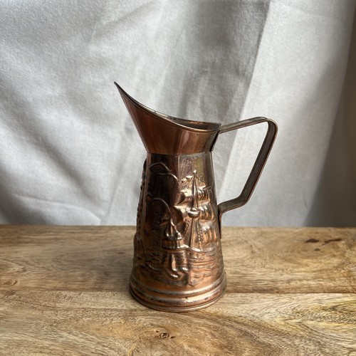 Peerage copper jug pitcher - copper,