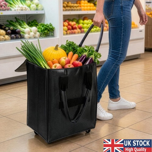 Foldable shopping trolley bag - shopping,