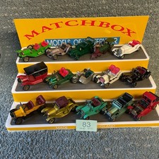 Matchbox Models Of yesteryear. Job Lot of 15 early cars, Lesney Moy. No boxes