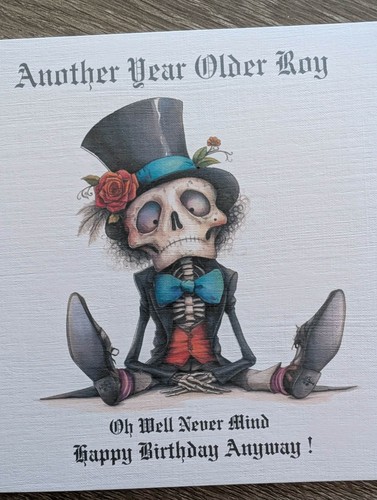 Personalised funny skeleton - personalised,