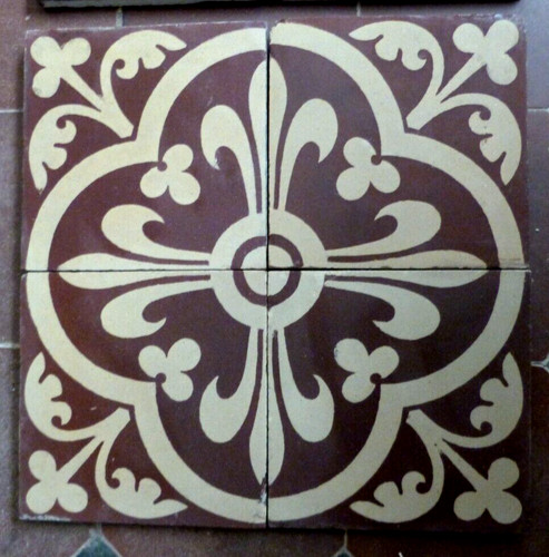 Antique tiles 6x6 victorian - 4,