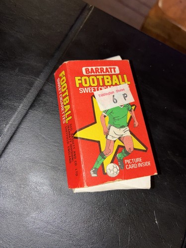 Barratt football 1979sweet - football,