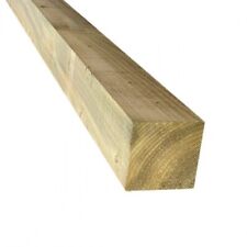 4ft Wooden Fence Post Timber 3x3 / 4x4 Inch Treated Timber
