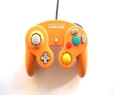 Official Nintendo GameCube Wired Gaming Controller Spice Orange Genuine Original